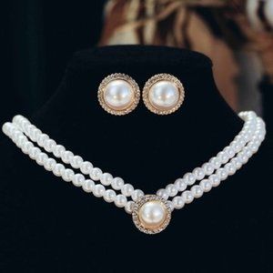 Bridal Pearl Jewelry Set for Wedding